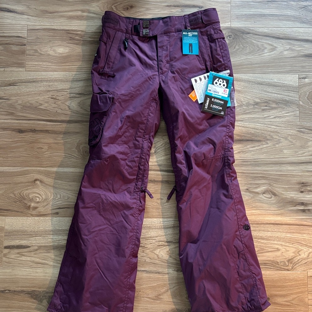 686 Purple Snow Pants